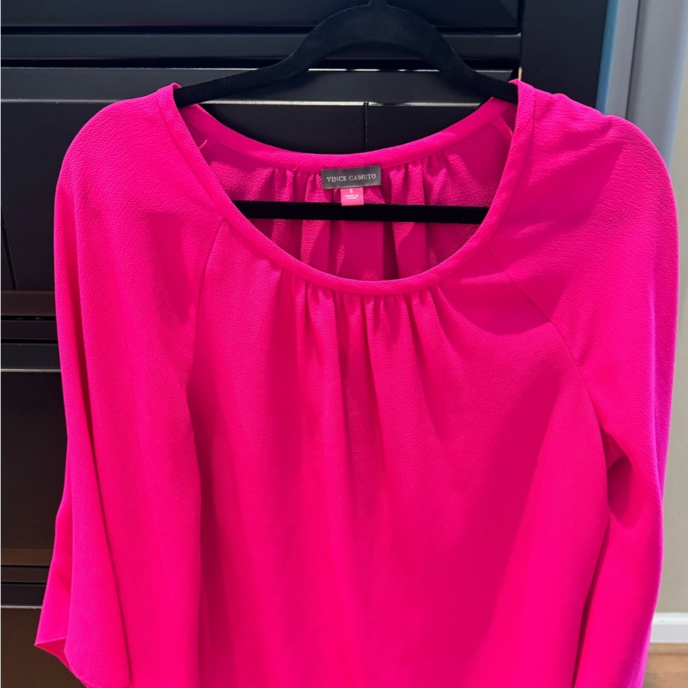 Vince Camuto Fuchsia Blouse